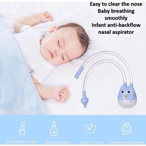 Baby Nasal Suction Aspirator Nose Cleaner Sucker Suction Tool Protection Baby Mouth Suction Aspirator Type Health Care