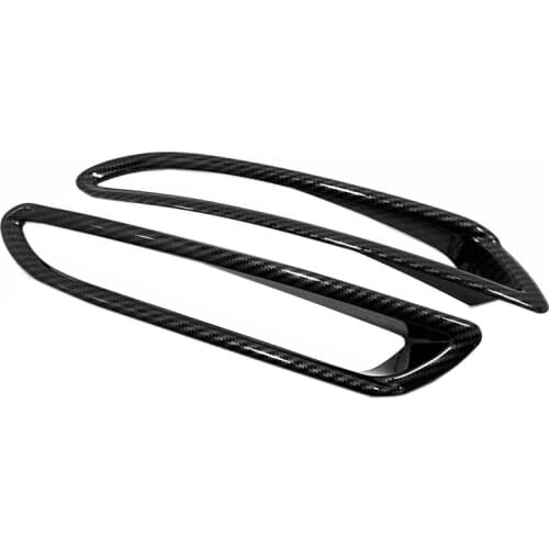 For Mazda 3 Axela 2020 Car Rear Fog Light Frame Foglight Lamp Ring Cover Trim Sticker Exterior ABS Chrome Car Styling Accessory