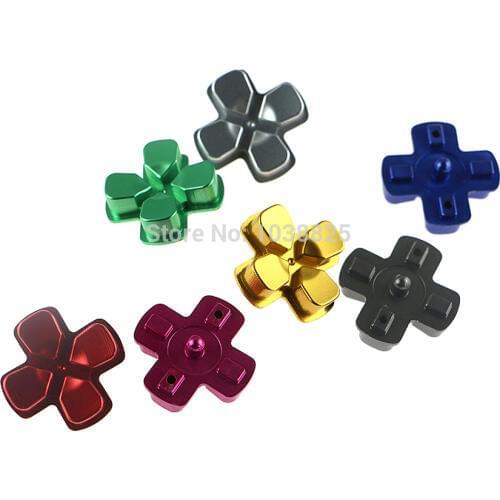 Customs Metal Material Dpad Button Aluminum Direction Button For PS4 Dualshock 4 Controller Buttons