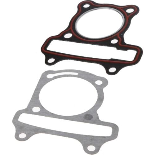 New 2pcs/set Motorcycle Scooter GY6 Cylinder Gasket Set Cushion Pad 50/60/80/100/125CC