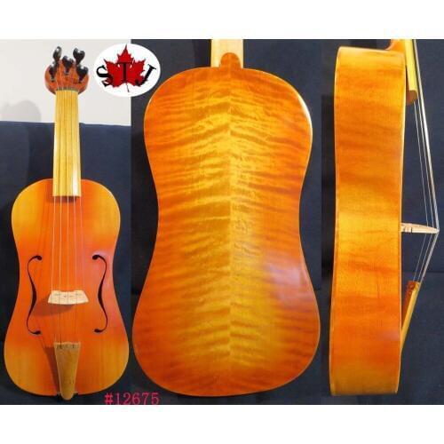 Copy of medieval Fiddle SONG Brand 5 strings 15 3/4" vielle,good sound #12675