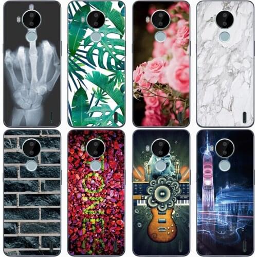 Back Soft Silicone Phone Covers for Nokia C20 Plus 6.5 inch Mobile Phone Cases for Nokia C30 TA-1357 6.82 inch Bags