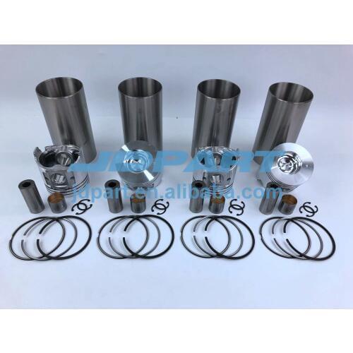 New 4TNE98 Liner Kit Piston + Rings + Liner For Yanmar Engine