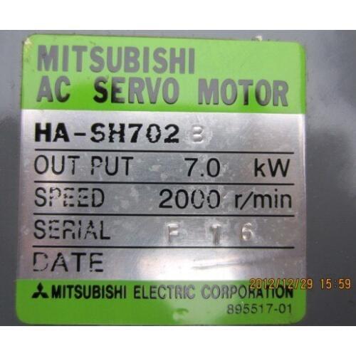 Original Japan servo motor ac 7KW HA-SH702 HA-SH