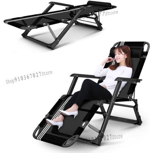 Folding Recliner Siesta Couch Home Multifunctional Nap Bed Office Backrest Folding Portable Chair