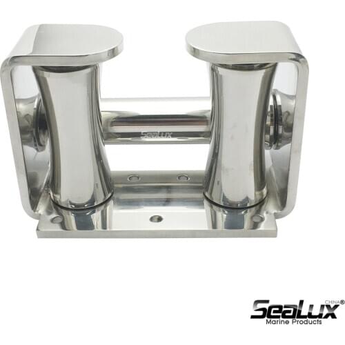Sealux Stern Fairlead Anchor Roller Bow Chock Heavy Duty Marine Stainless Steel 316 for Yacht Boat