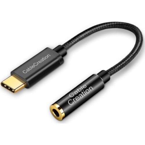Type-c To 3.5 Headphone Jack Interface Audio Adapter Cable with DAC Decoding Chip Mobile Phone Listening Song Converter