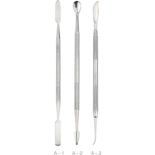High-quality stainless steel clay art tools,Stainless steel sculpture tools,tools for polymer clay,3PCS/lot