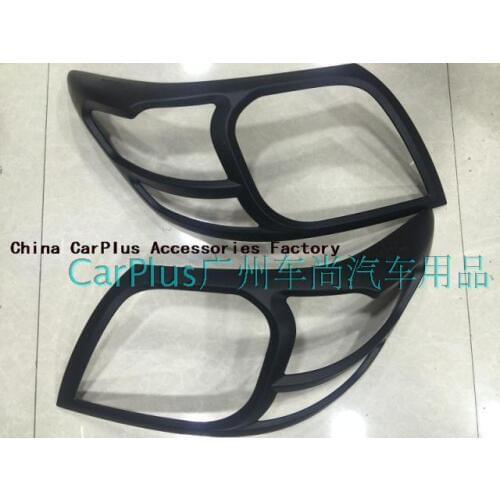 High quality Free shipping for HILUX VIGO black colour tail lamp cover letter Head light cover for vigo car accessories free