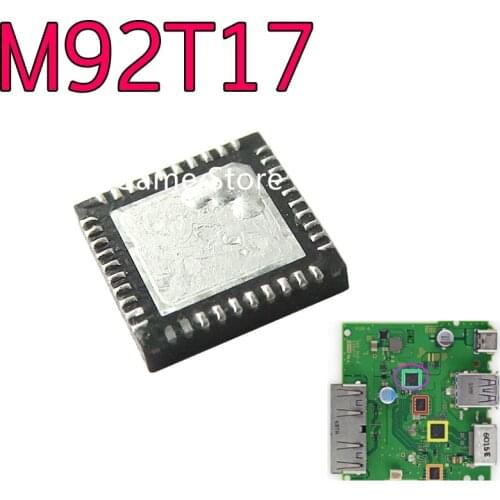 15pcs For NS Switch Battery Charging IC Chip M92T17 Audio Video Control IC Motherboard IC M92T17 Chip For Nintendo Switch