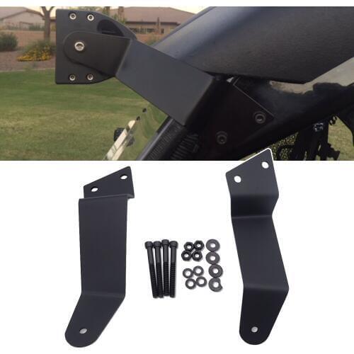 Upper Roof 54 inches Curved/Straight LED Light Bar Mount Brackets Kit Fit Honda Pioneer 1000 2016-2019