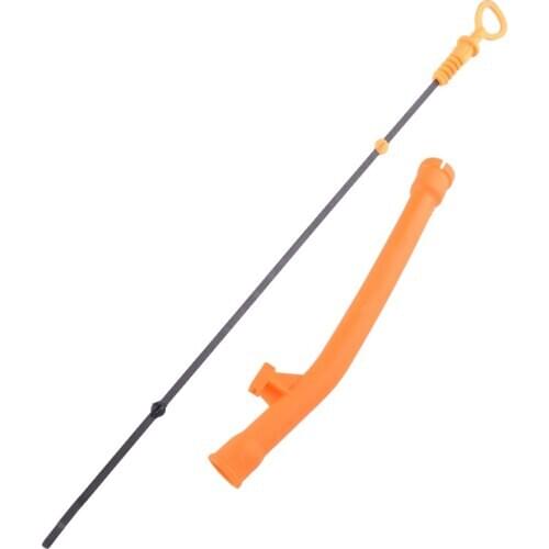 DWCX 06A115611B 06A103663B Car Oil Level Dipstick & Tube Sleeve Fit For VW Beetle Golf Jetta Audi TT Quattro 1.8 L4