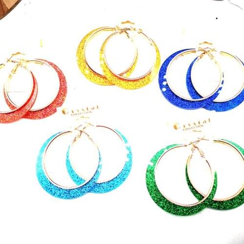 Free Shipping!Colorful Bling Acrylic Studs Metal