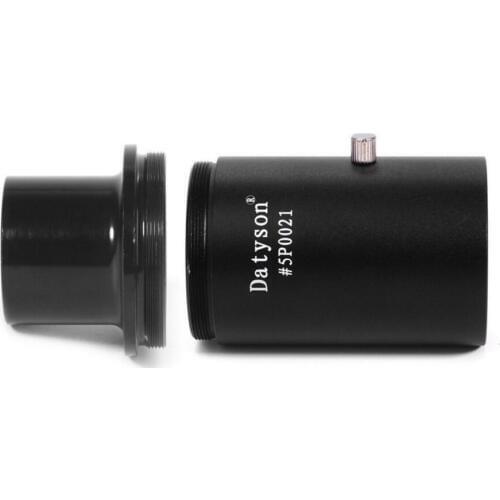 Datyson Fully Metal 1.25" T-Adapter & DSLR Camera Photography Dedicated CA1 Sleeve Extended Cylinder M42 Thread for Telescope