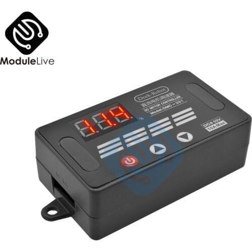 DMC-331 DC8V-55V 10A DC PWM Motor Speed Controller LED Digital Display Switch Accelerate Decelerate Speed Regulator