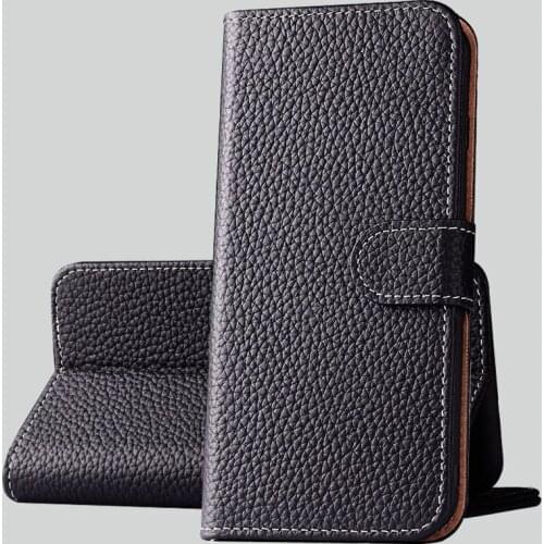 5 Colors Genuine Leather Flip Phone Cover For iPhone 6 6S 7 8 Plus 2020 SE Magnetic Wallet Card Holder Business Pouch Case