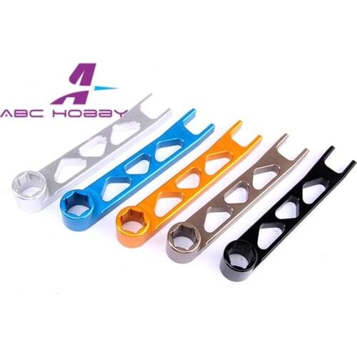 HPI RACING/KM HPI 5B 5T 5SC LOSI TDBX FS racing 1/5 gas rc alloy wrench for spark plug sleeve