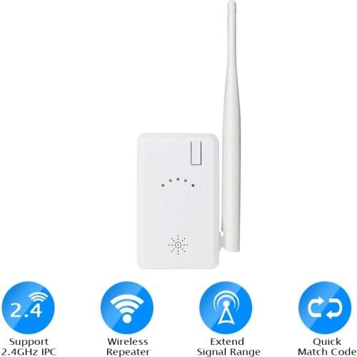 WiFi Range Extender Wireless Security Camera System Kit