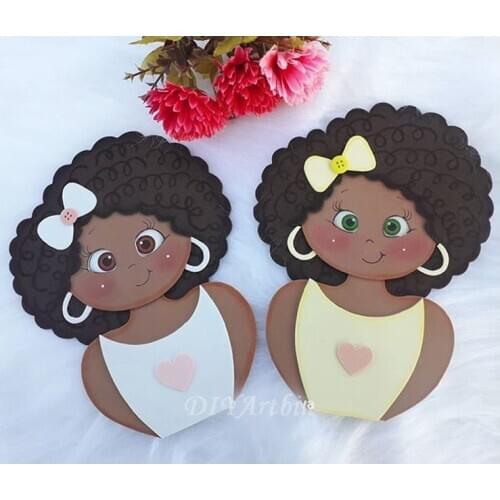 Girl metal cutting dies Scrapbook paper craft knife mould blade punch stencils dies