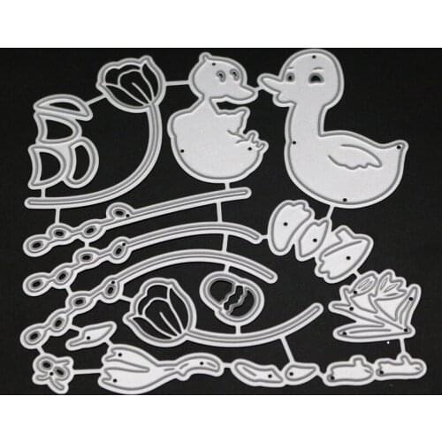 YLCD1536 Happy Birthday Metal Cutting Dies For Scrapbooking Stencils DIY Album Cards Decoration Embossing Folder Die Cuts Tools