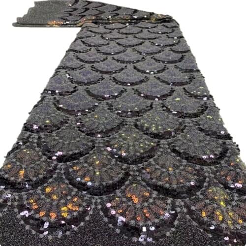 Latest African Lace Fabric 2021 High Quality Velvet Lace Nigerian Lace Fabrics For Wedding Women Dress 5 yards ZX-120