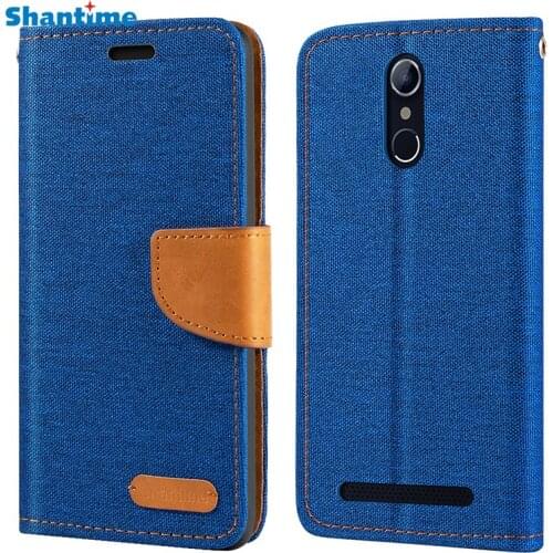 Oxford Leather Wallet Case For Homtom HT17 With Soft TPU Back Cover Magnet Flip Case For Homtom HT17