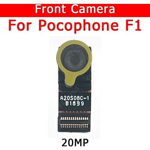 Original Front Camera For Xiaomi Mi Pocophone F1 Poco phone Front Small Facing Camera Module Flex Cable Replacement Spare Parts