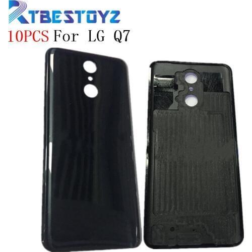 10PCS/Lot Original Q7 Battery Cover Case Rear Door Back Housing Case With Logo For LG Q7