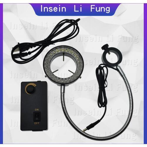Industrial Video Electron Microscope LED Side Light Source Universal Serpentine Ring Light 25MM 32MM