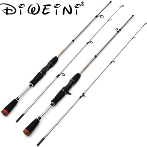 2021 New 1.8m 1.65m Casting Fishing Rod Travel M Power Handle Spinning Rod Ultra Light Carbon For Fishing