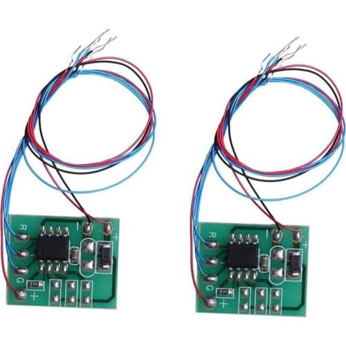 2Pcs DIY Scale Construction Sand Table Model Circuit Board Traffic Light Signal Model HO Scale Train Railway Miniatures