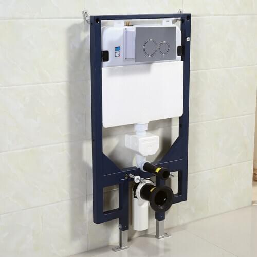 Hidden Wall-Mounted Water Tank Concealed Bracket Flushing Cistern Ultra-Thin Wall-Mounted Toilet Wall Drainage Wall-Mounted