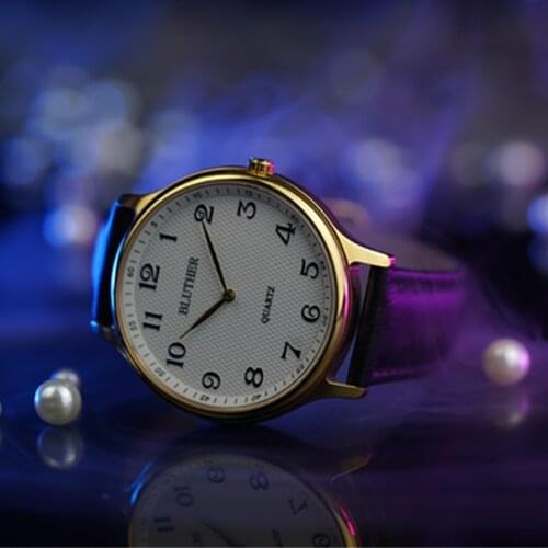 Infinity Watch V3 - Gold Case White Dial / STD Version (Gimmick and Online Instructions) by Bluether Magic