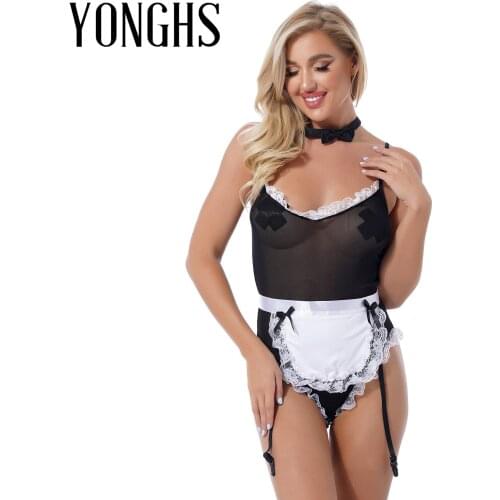Эротические костюмы горничной YONGHS China At AliExpress