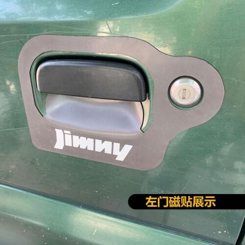 Car door Handle Protection magnetic car Sticker for Suzuki Jimny JB43