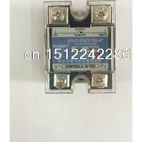 1pcs Soild State Relay MGR - 1 D4825 INPUT 3 - 32V DC , OUTPUT 24-480V AC
