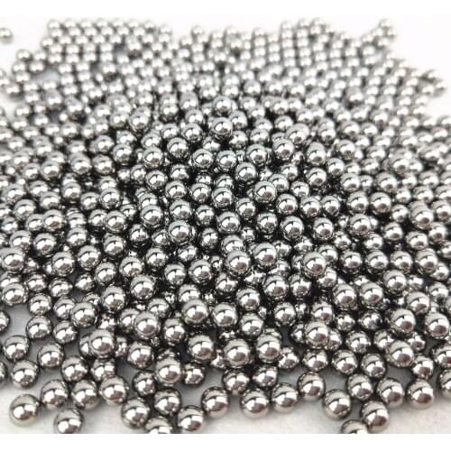 100/batch 4mm 5mm 6mm Steel Balls Hunting Slingshot High-carbon Steel Slingshot Balls Catapult Slingshot Hitting Ammo Steel Ball