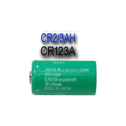 5pcs 100% Original Brand New CR2/3AH CR123A 3V 1500mAh PLC CNC Li-ion Battery Free Shipping Made in Germany
