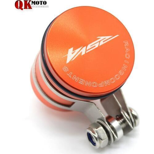 7/8"22 motorcycle brake cap motocross handle bar grips ends FOR Aprilia RSV4 RSV4 FACTORY SHIVER GT TUONO R TUONO