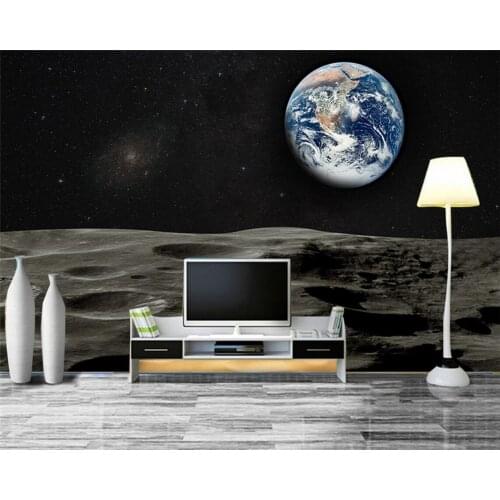 Beibehang Large 3D photo wallpaper classic beautiful water polo earth 3D living room background wall wallpaper for walls 3 d