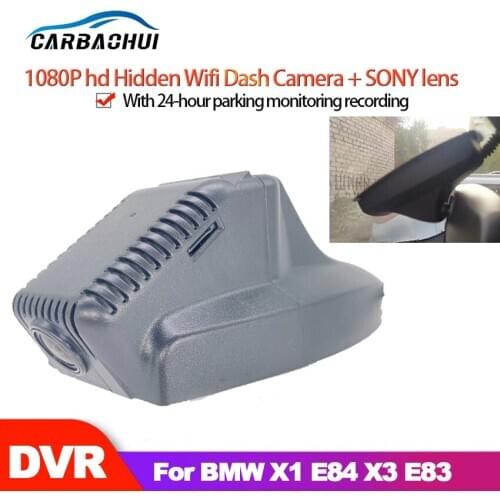 For BMW X1 E84 X3 E83 2010 2011 2012 2013 2014 2015 Car DVR Wifi Video Recorder Dash Cam Camera Night Vision FHD SONY IMX323 CCD
