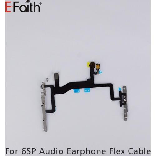 E-Faith 10 pcs/lot For iPhone 6S Plus 6SP Volume Control Button Mute Lock Switch Ribbon Cable Flex Connector Repair Part
