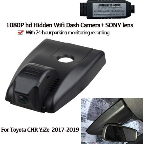 HD 1080P Car DVR Wifi Video Recorder Dash Cam Camera For Toyota CHR YiZe 2010~2016 2018 ~2019 24Hour Video recorder high quality