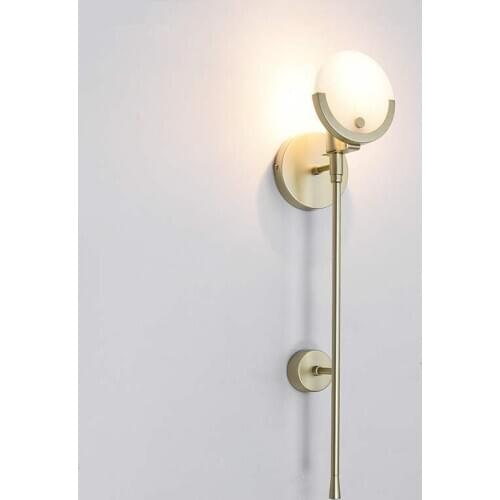 Bed wall lamp lamparas de techo colgante moderna crystal wall lights rope iron living room bedroom monkey lamp wall lamp