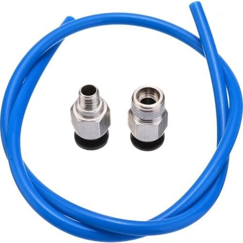 Mayitr 1set HIgh Quality Upgraded PTFE Bowden Tube With Improved PC4-M6 & PC4-M10 Fittings 3D Printer Accessories