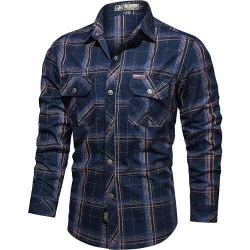 Mens Casual Shirt 4XL Military Tactical Shirt Cotton Mens Combat Army Shirts Long Sleeve camisa Brand Clothing Leisure Blouse