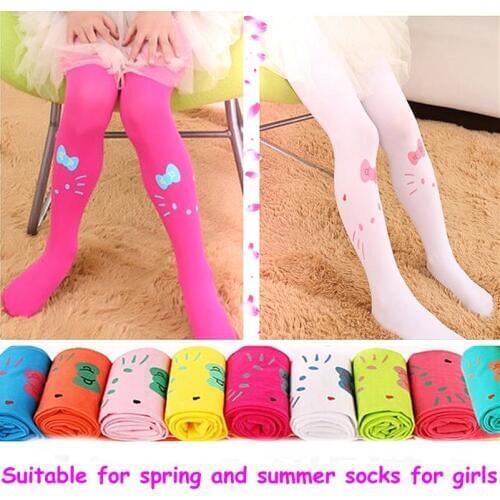 Baby Kids Girl Tights Soft Velvet Ballet Dancewear Long Tights Pantyhose velvet Pattern Good quality Kids tights for girls tighs