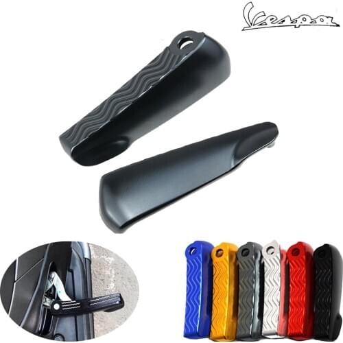 Folding motorcycle footrests, rear pedals, parts for VESPA GTS300 GTS250 GTV