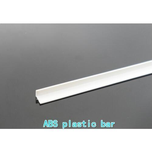 Angle ABS angle angle 4*4mm plastic profiles model building materials DIY model toy plane frame L type bracket
