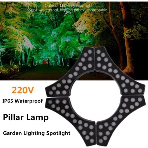 Waterproof Landscape Tree Light Garden Lights Path Lights Garden Lamp Post Lawn Lamp Floor Light Led Terrace 72W 108W 220V Lamps